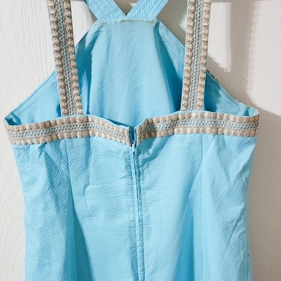 Lilly pulitzer blue dress - Picture 3 of 11
